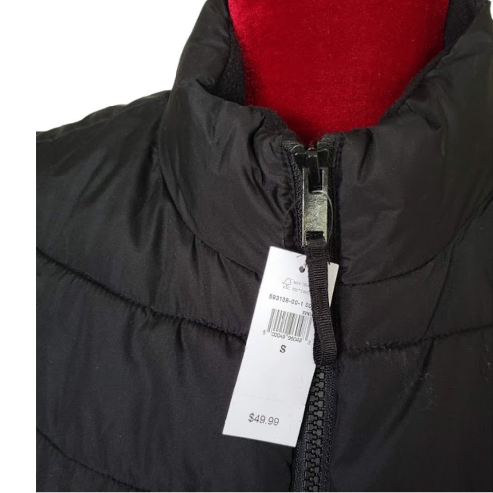 NWT Women's Gap Black Puffer Vest Jacket SZ: Small - Picture 13 of 14
